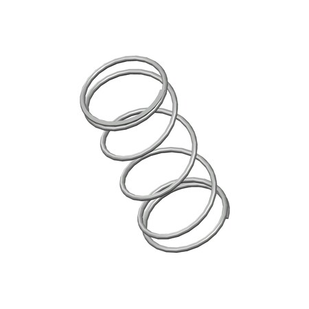Approved Vendor Compression Spring, O=1.031, L= 2.34, W= .060 G609960504